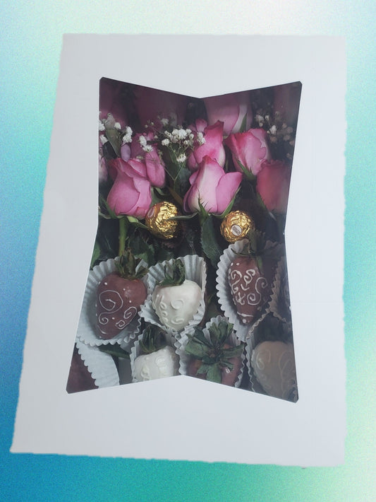 Big Strawberry Rose Box
