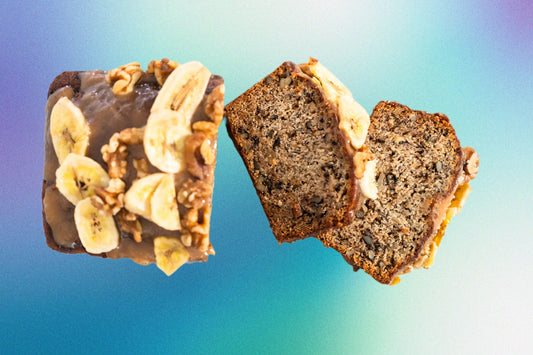 Salted Caramel Walnut Banana Bread