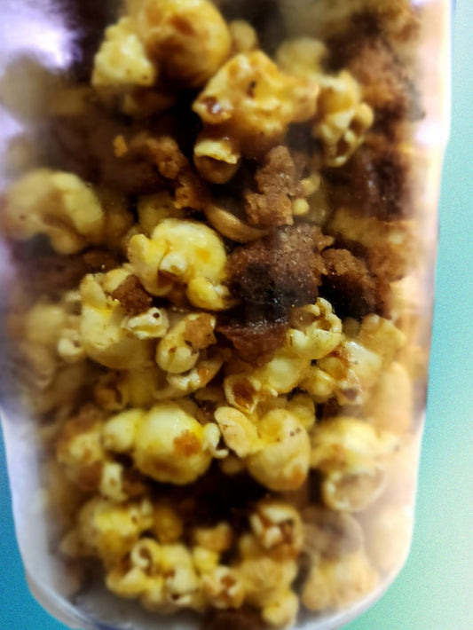 Peanut Butter/Cinn Crunch cookie Candied Popcorn