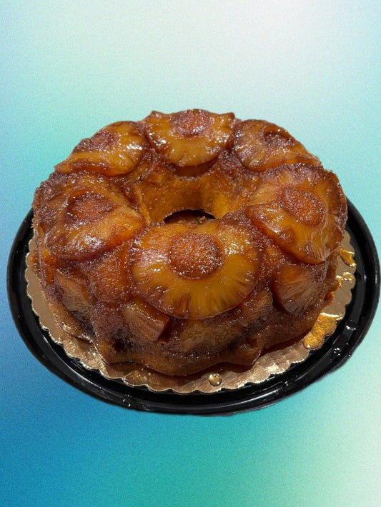 Dark Pineapple Upside Down Cake